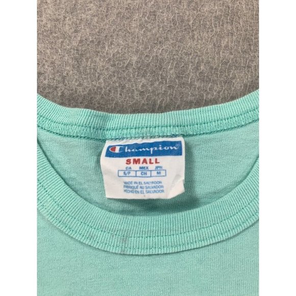 Champion Vintage Big Logo Short Sleeve Crew Tee Shirt (Men's Small) - Picture 3 of 9